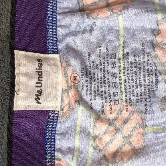 Me Undies Underwear 2 pairs Boxers briefs Mens Size Medium New - Picture 5 of 6